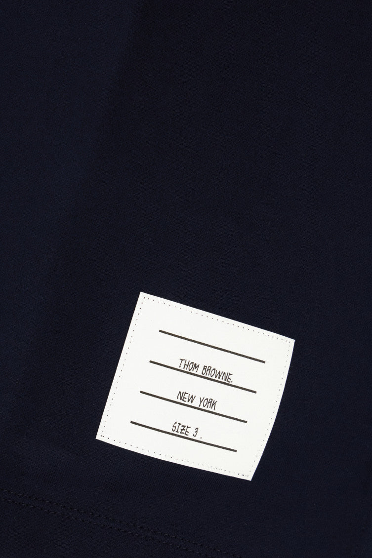Navy Blue Crew Neck T-Shirt 3