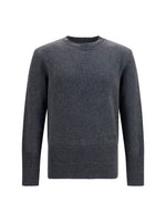 Dark Grey Crew Neck Sweater 1