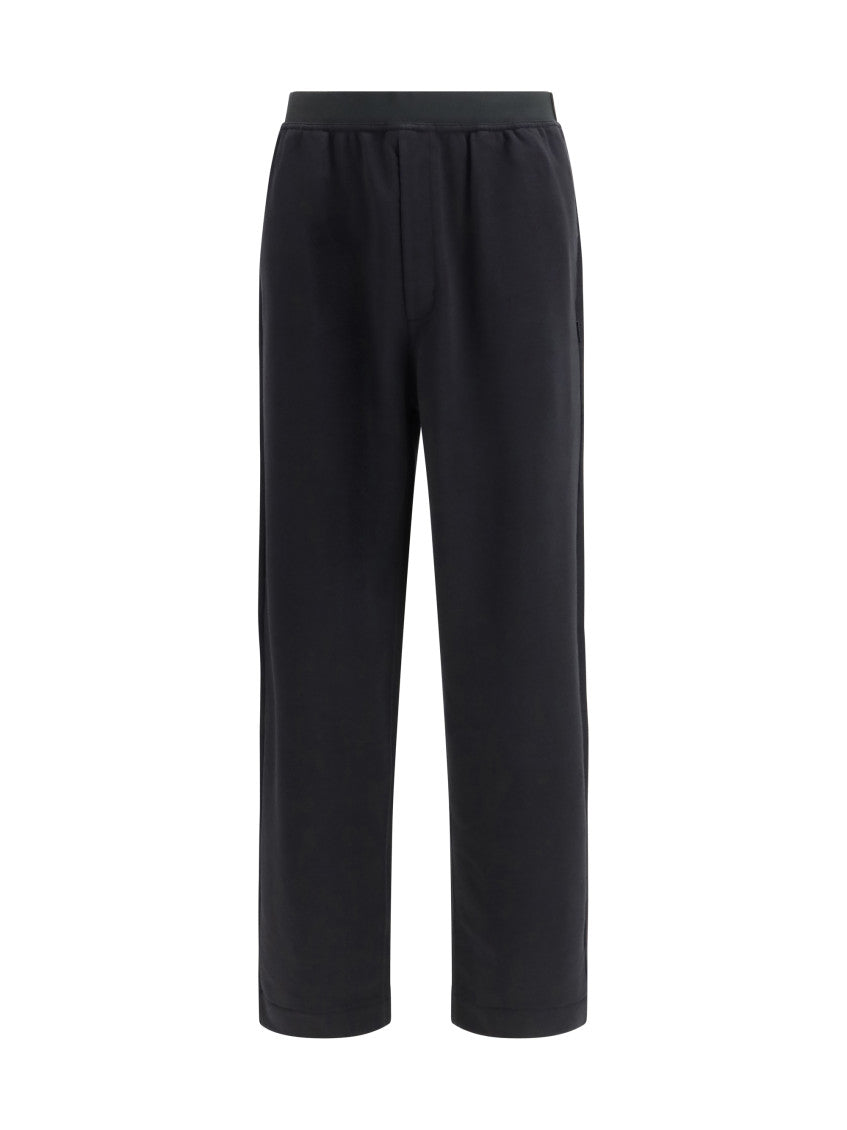 Black Straight Joggers 1