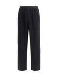 Black Straight Joggers 1