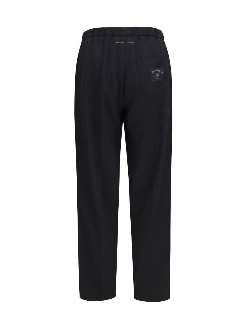 Black Drawstring Trousers 2
