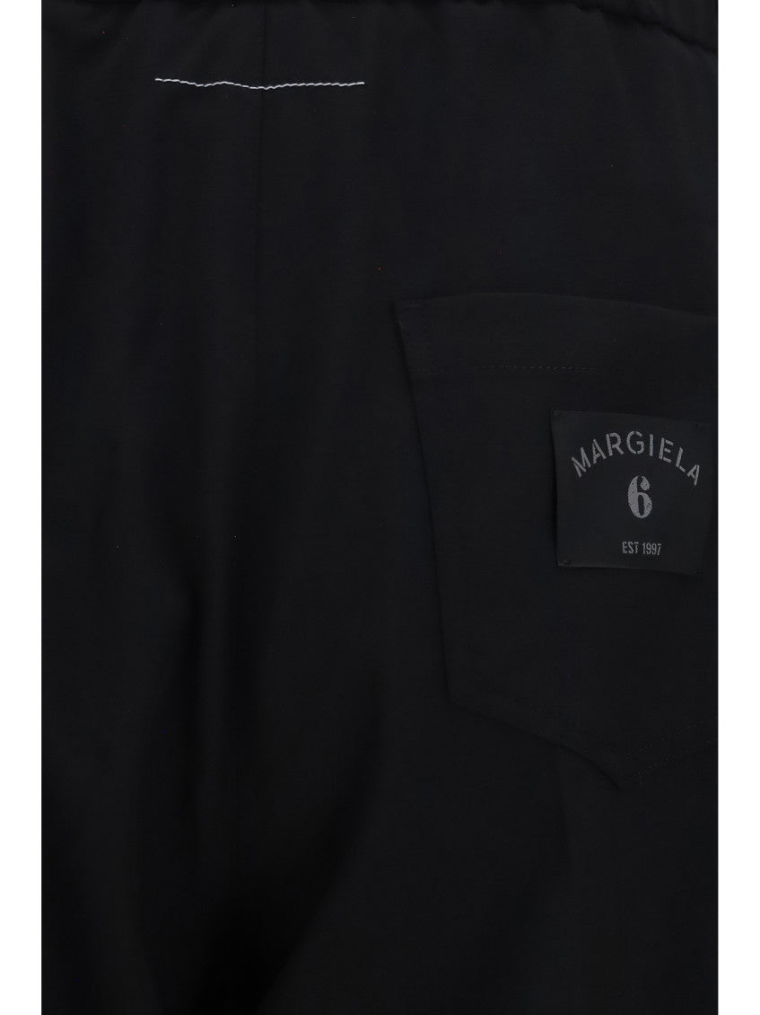 Black Drawstring Trousers 3