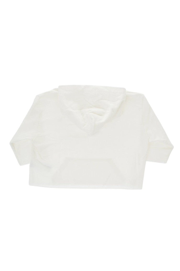 Kids White Logo Hoodie 2