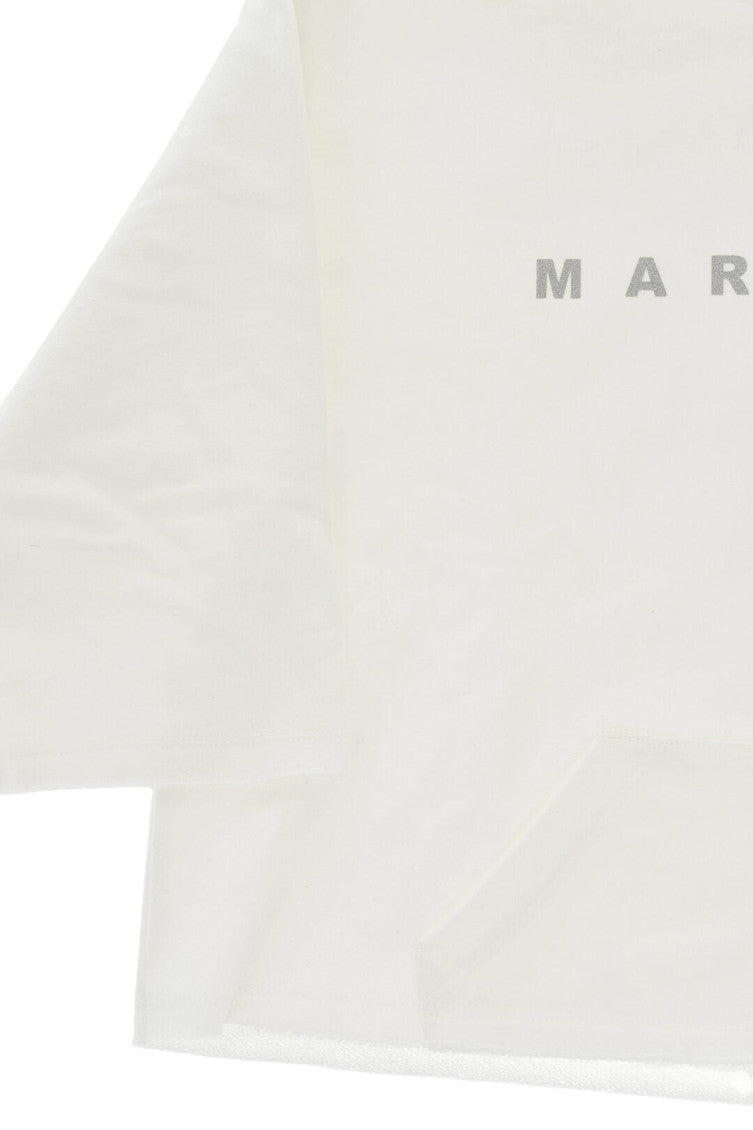 Kids White Logo Hoodie 3