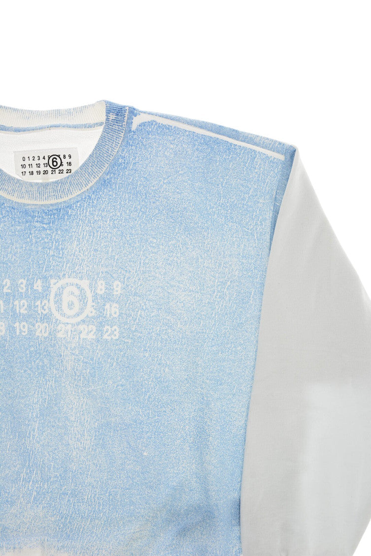 Girls Light Blue Logo Sweatshirts 3