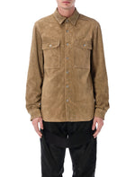 Brown Shirt Collar Jacket 1