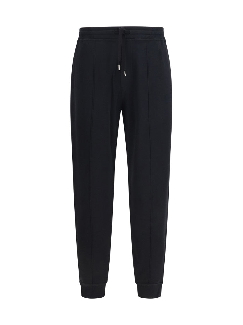 Black Regular Track Pants 1