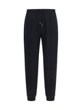 Black Regular Track Pants 1