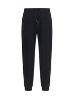 Black Regular Track Pants 1