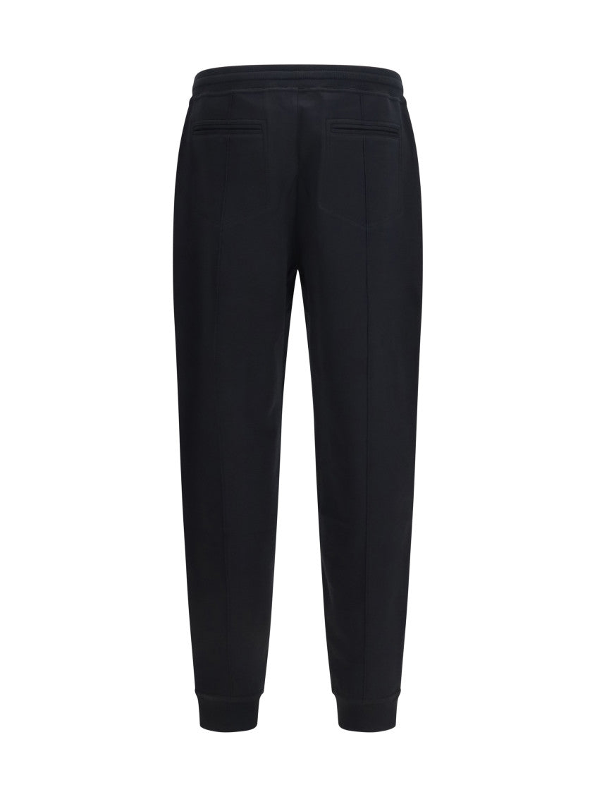 Black Regular Track Pants 2