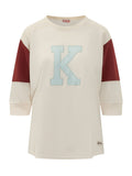 Beige Crew Neck T-Shirt 1