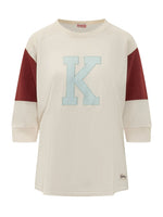 Beige Crew Neck T-Shirt 1
