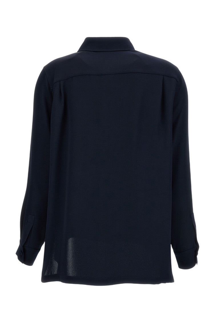 Dark Blue Regular Solid Shirt 2