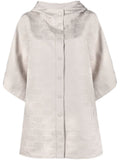 Beige Logo Hood Jacket 1