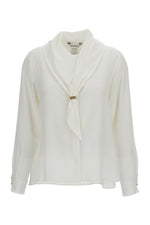 White Regular Solid Shirt 1