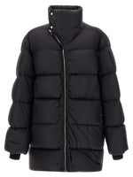 Black Turtle Quilted Down Jacket 1