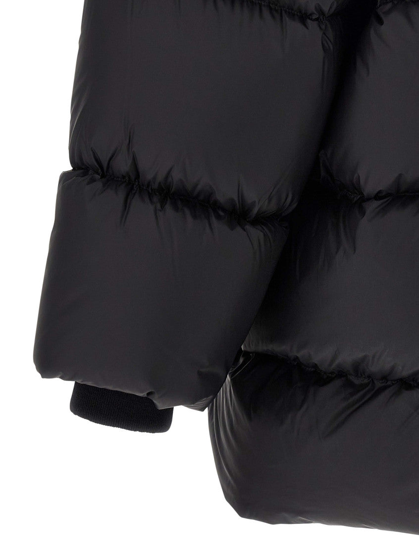 Black Turtle Quilted Down Jacket 4