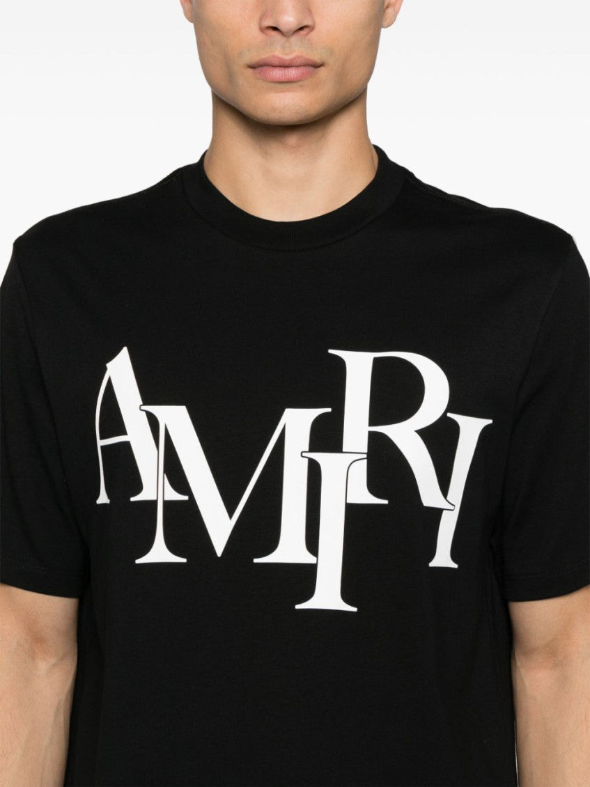 Black Crewneck Logo T-Shirt 2
