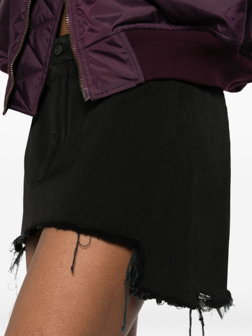 Black Fringed Skirt 3