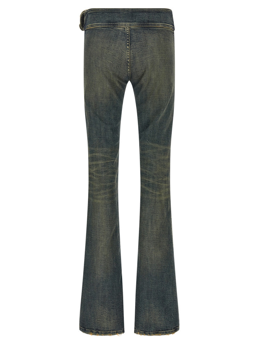 Blue Bootcut Jeans 2
