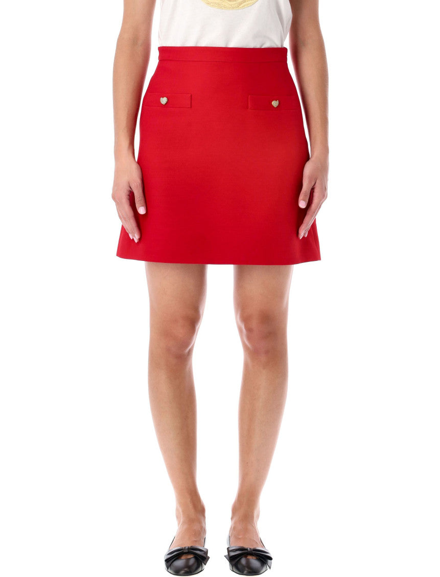 Red Mini Skirt 1