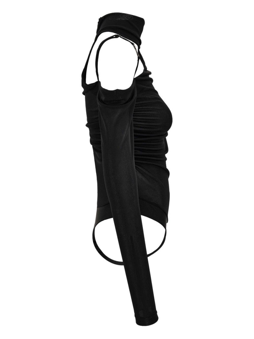 Black One-shoulder Top 2