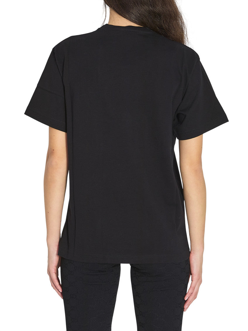 Black Logo Crew Neck T-Shirt 2