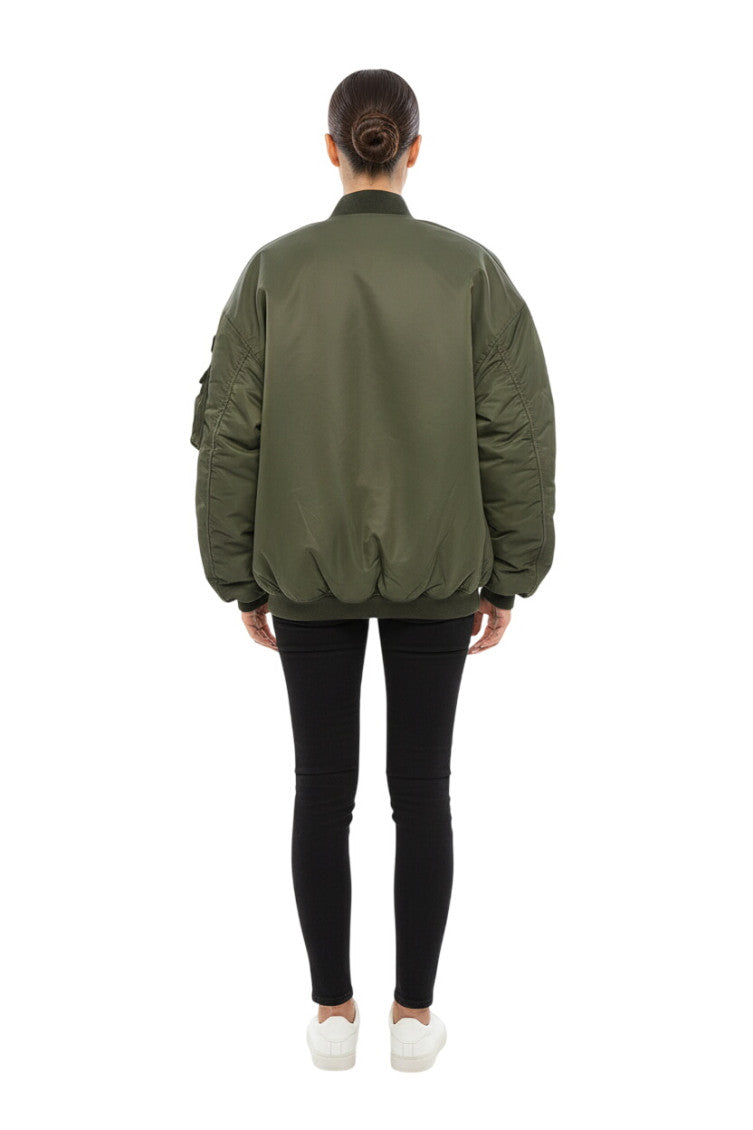 Green Band Collar Jacket 2
