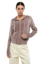 Pink Logo Hood Sweatshirt 1