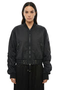Black Band Collar Jacket 1