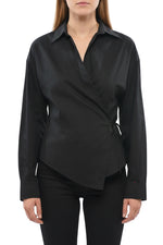 Black Regular Solid Shirt 1