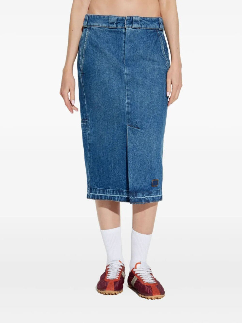 Blue Denim Skirt 3