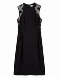 Black Round Neck Dress 1