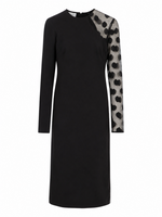 Black Round Neck Dress 1
