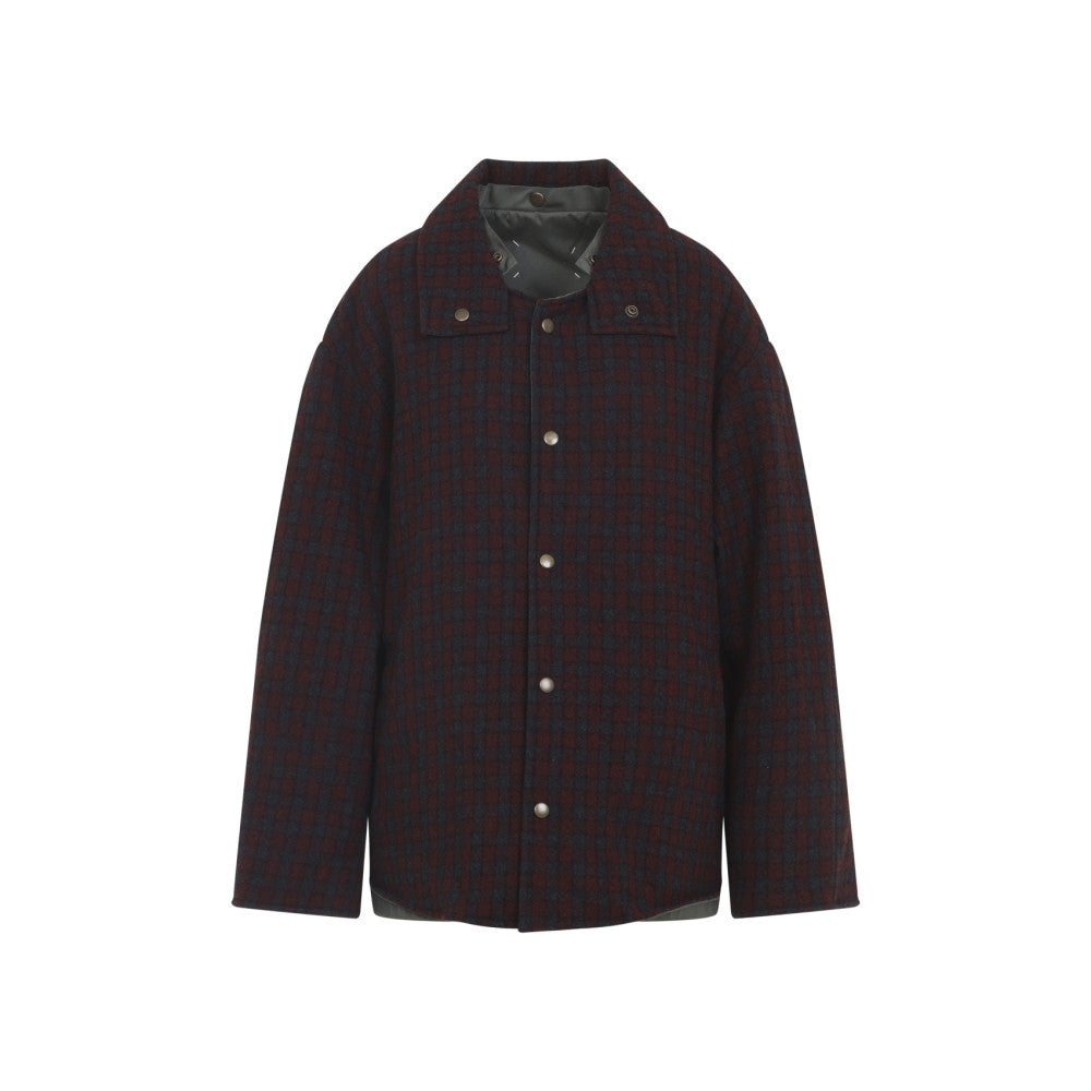 Maroon Double-face Jacket 1