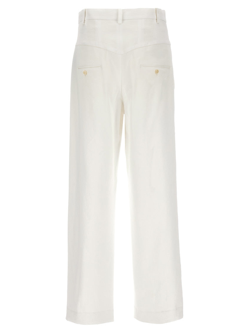 White Staya Trousers 2
