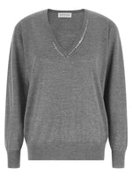 Grey 'Tuomas' Sweater 1