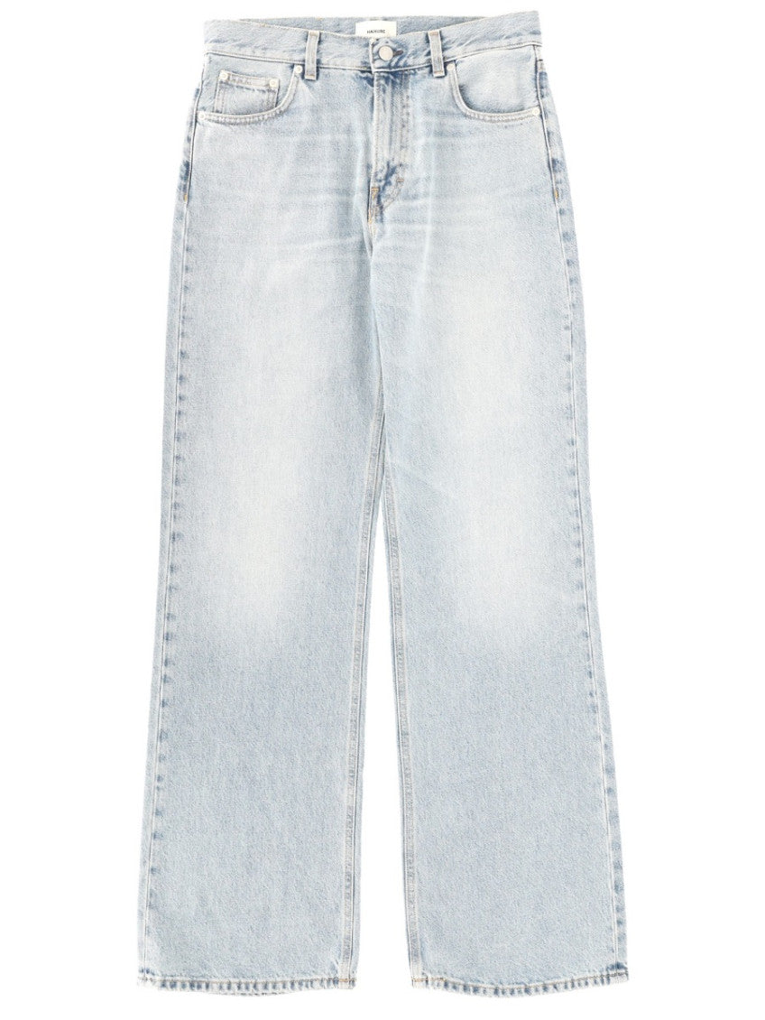 Blue Straight High Rise Jeans 1