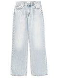 Blue Straight High Rise Jeans 1