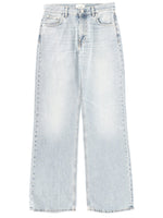 Blue Straight High Rise Jeans 1