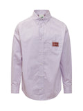Purple Regular Stripes Shirt 1
