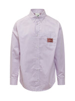 Purple Regular Stripes Shirt 1