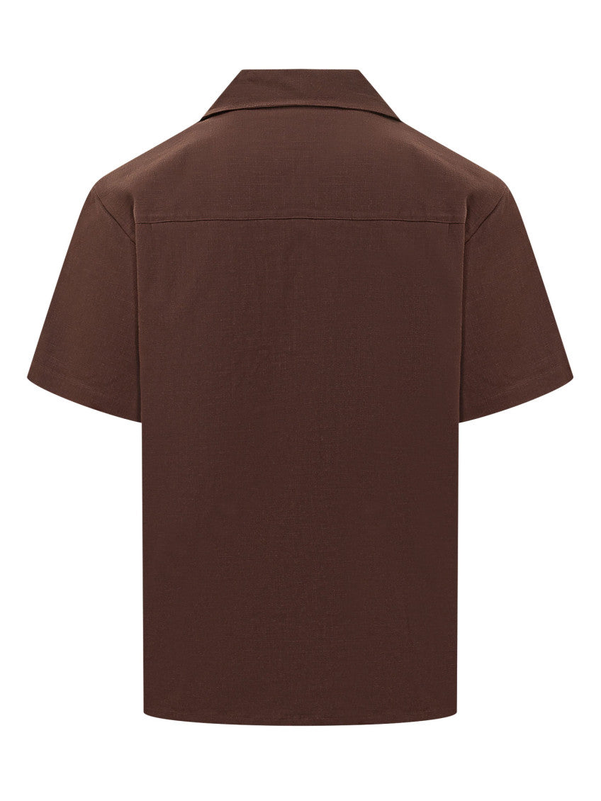 Brown Regular Solid Shirt 2