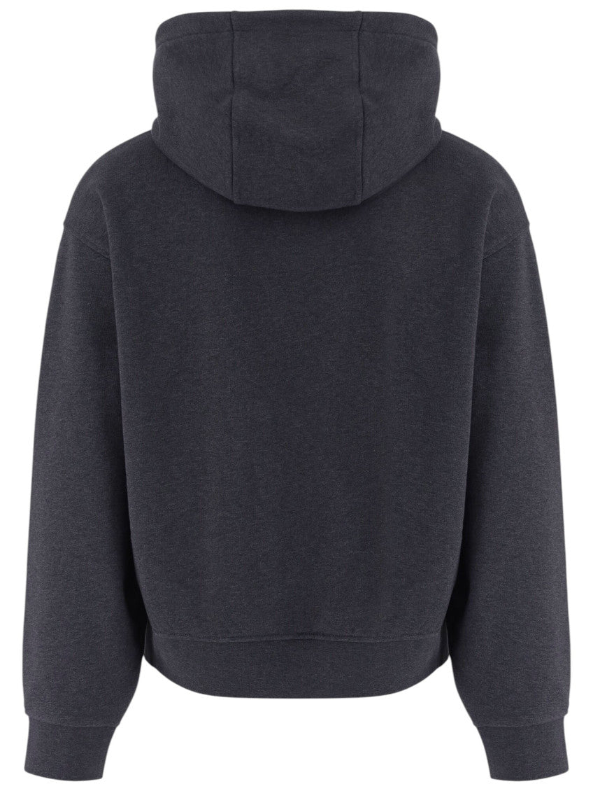 Dark Grey Logo Hoodie 2