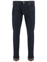 Dark Navy Mid Rise Jeans 1