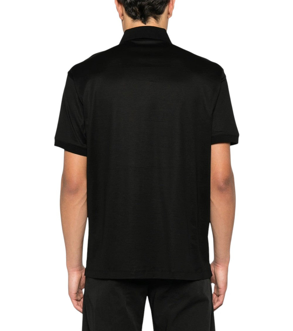 Black Shirt Collar Polo 2