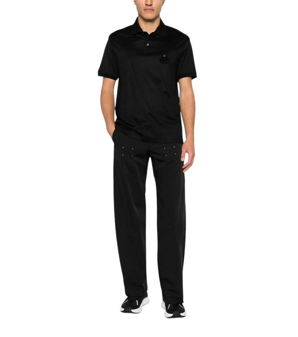 Black Shirt Collar Polo 3