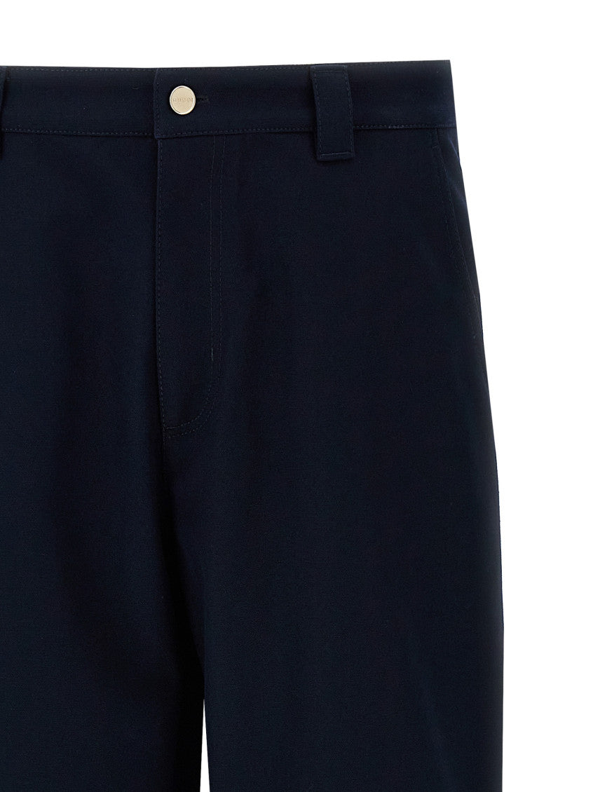 Blue Cotton Pants 3