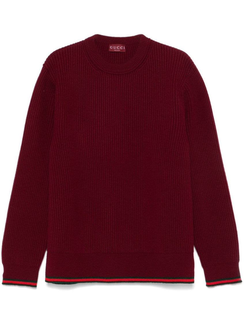 Red Crewneck Sweater 1