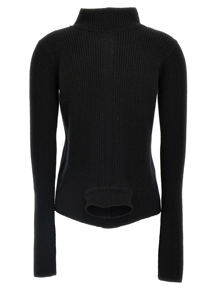 Black Highneck Sweater 2